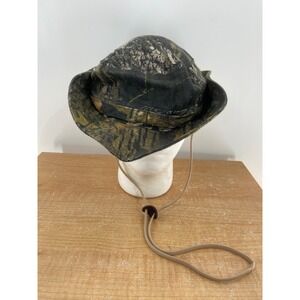 Paramount Outdoors Camo Boonie Hat Men's Fishing Hunting Adjustable Chin Strap